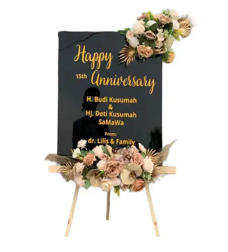 Papan Bunga Akrilik Cimuncang