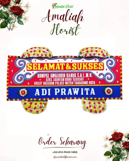 Papan Bunga Ucapan Selamat Cimuncang