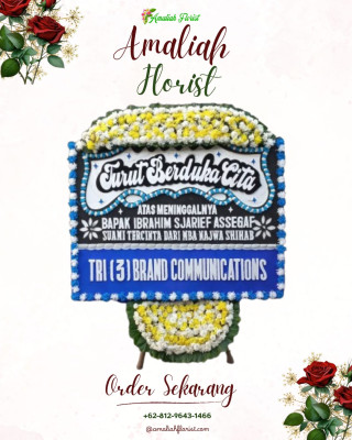 Papan Bunga Duka di Cimuncang