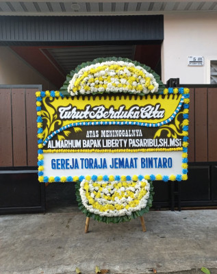 Papan Bunga Duka di Cimuncang