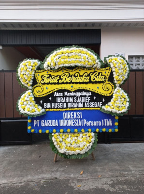 Papan Bunga Duka di Cimuncang